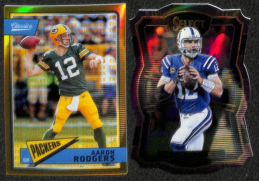 Lot of 307 Mixed Sports Numbered Cards w. Aaron Rodgers & Mike Trout