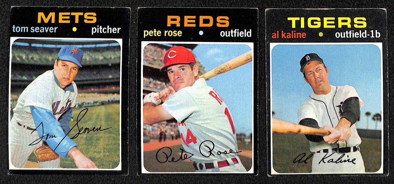 1971 Baseball Card Set (All 720 Cards in the Set)