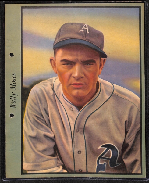 Late 1930's 8x10 Magazine Pages - Jimmy Foxx & Wally Moses