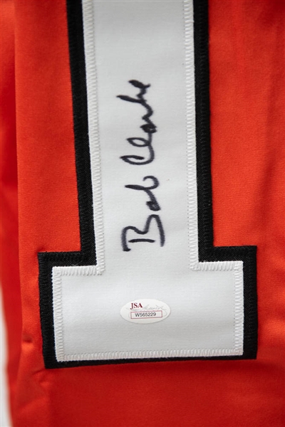 Bob Clarke Signed Flyers Style Jersey - JSA