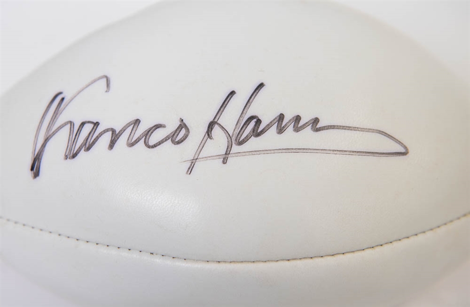 Franco Harris Signed Wilson Football - JSA