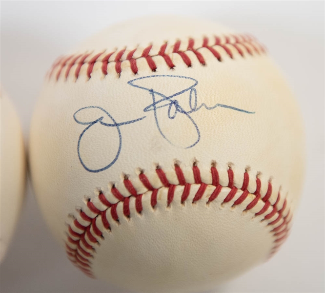 Jim Palmer & Whitey Ford Signed Baseballs
