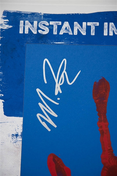 Markelle Fultz Signed Panini Instant Hand Print Jumbo Card 2/10