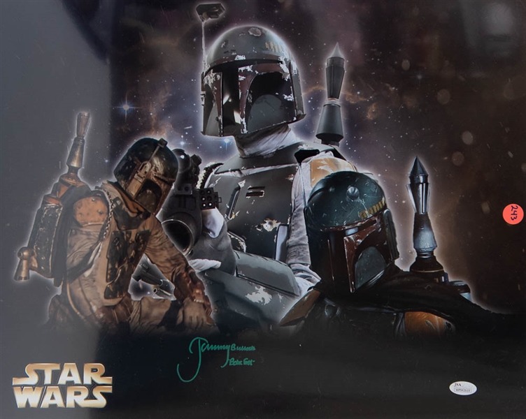 Jeremy Bulloch Signed 16x20 Star Wars Photo - JSA