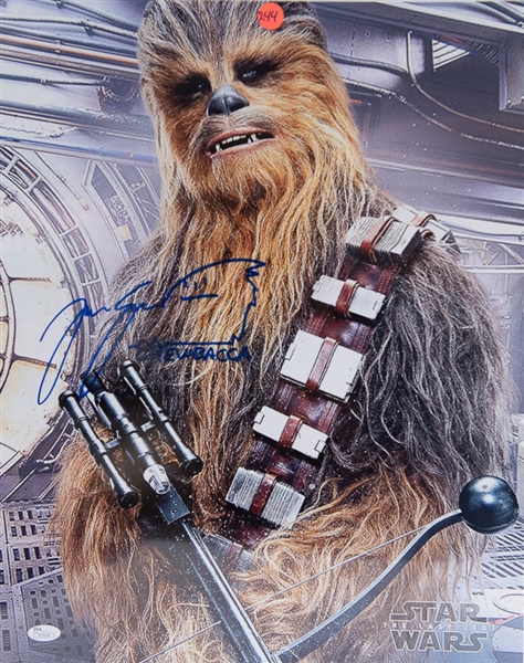 Joonas Suotamo Signed Chewbacca 16x20 Star Wars Photo - JSA