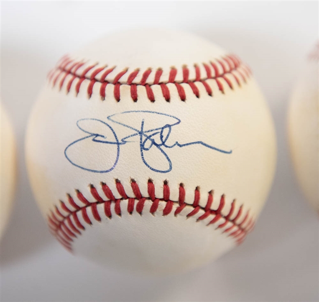 Lot of 3 Orioles Signed Baseballs w. Murray & Robinson