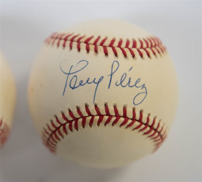 Johnny Bench & Tony Perez Signed Baseballs