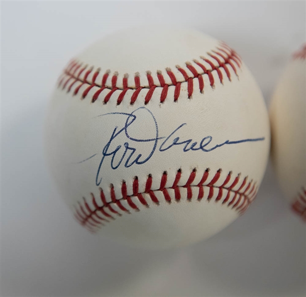 Lot of 3 Twins Signed Baseballs w. Killebrew & Carew