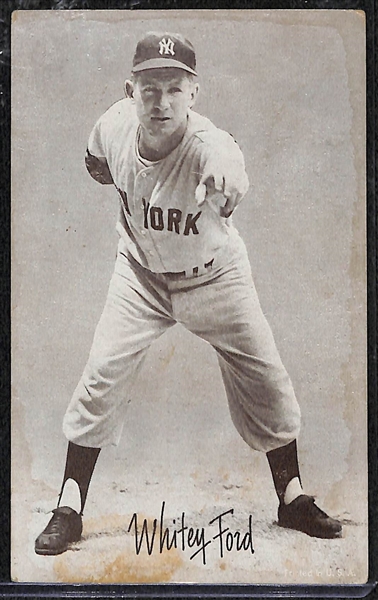 Lot of 28 1939-1962 Exhibit Cards w. Stan Musial