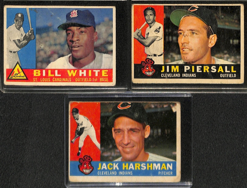 Lot of 300+ Assorted Baseball Cards 1949-1966 w. 1959 Mazeroski