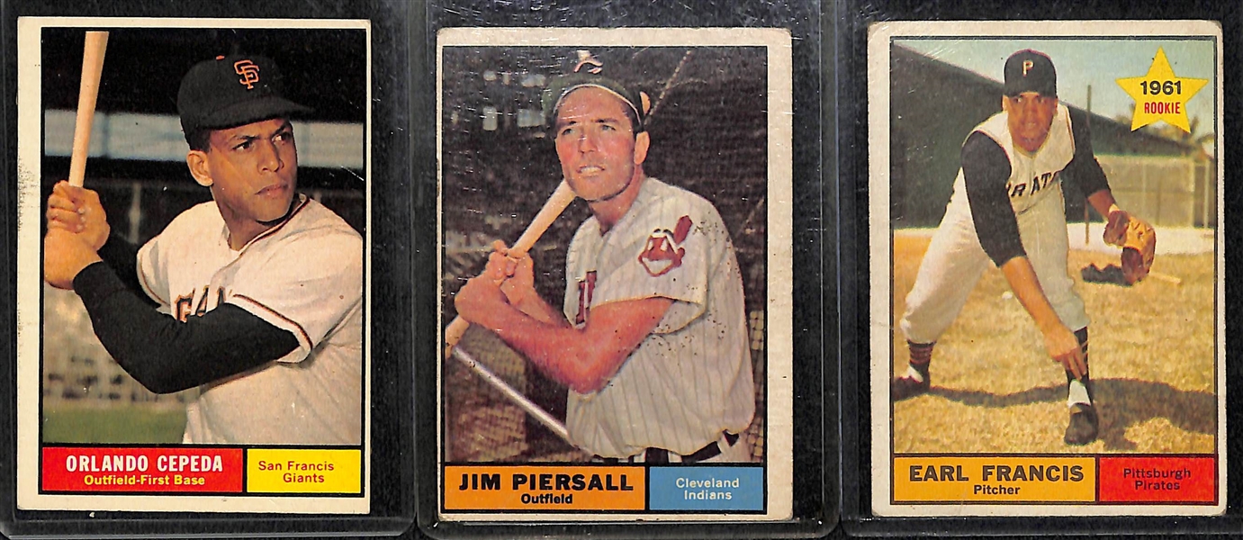 Lot of 300+ Assorted Baseball Cards 1949-1966 w. 1959 Mazeroski