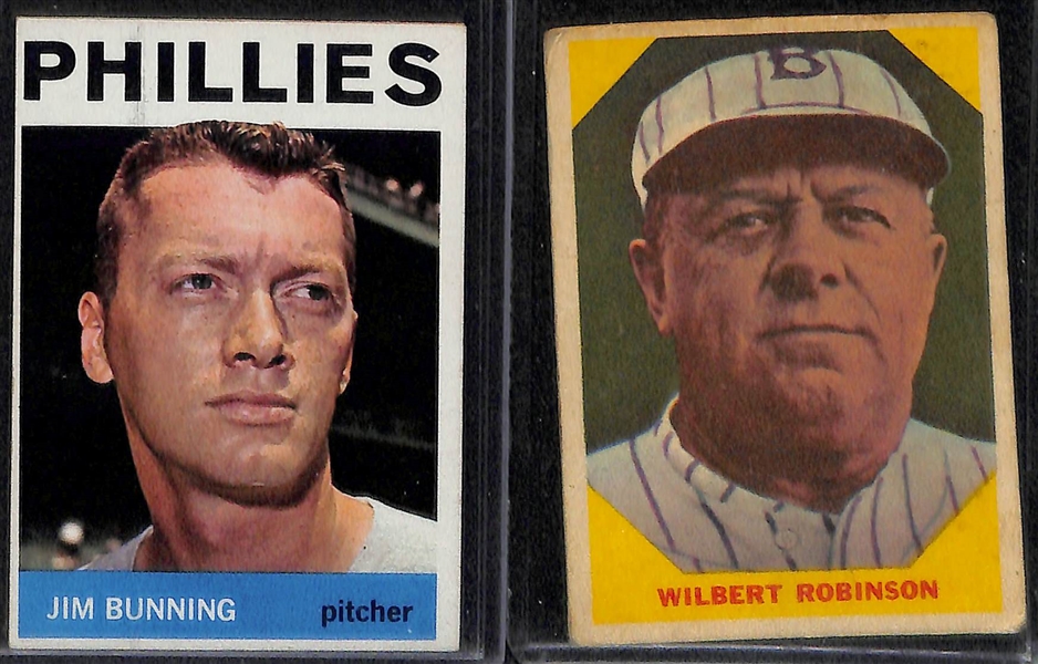 Lot of 300+ Assorted Baseball Cards 1949-1966 w. 1959 Mazeroski