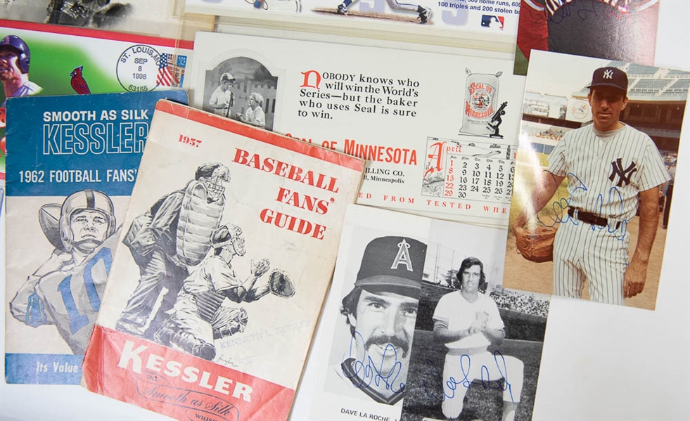 Autograph Lot & First Day Covers w. Frank Robinson