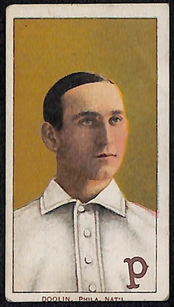 Lot of 4 1909 T206 Cards w. Mickey Doolin