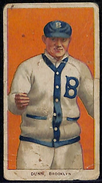 Lot of 4 1909 T206 Cards w. Cy Young (All w/ Tolstoi Factory #30 backs)
