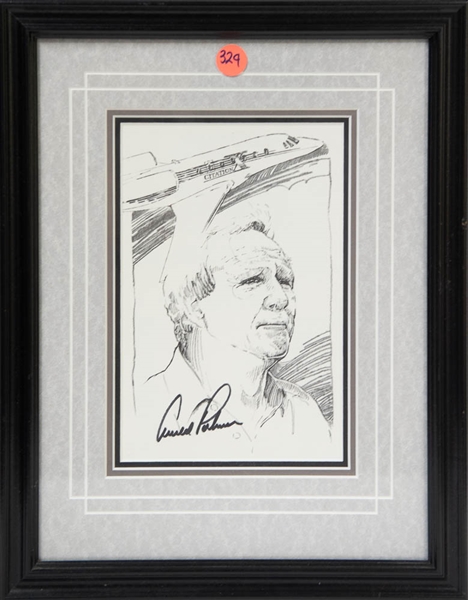 Arnold Palmer Signed Framed Print - JSA