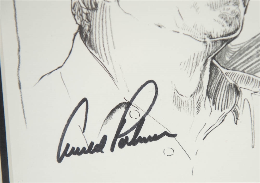 Arnold Palmer Signed Framed Print - JSA