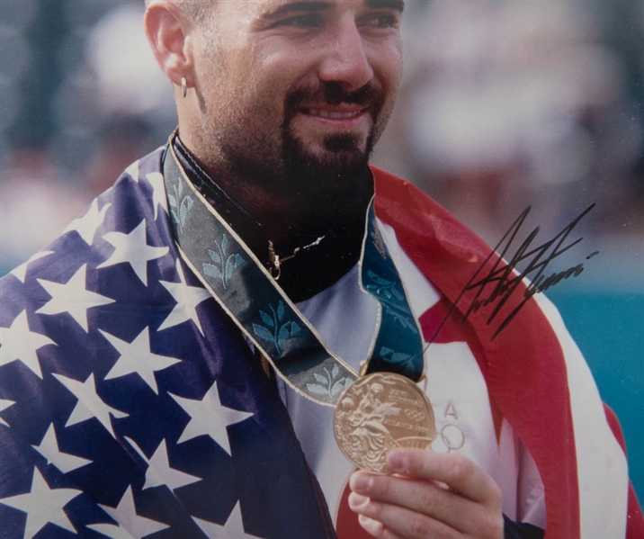Lot Of 12 Signed Sports Photos & Baseball Helmet w. Ken Stabler/Gale Sayers/Ernie Banks - JSA