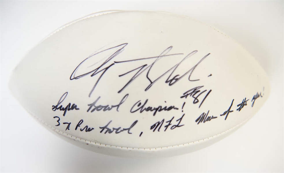 Penn State Team & Anquan Boldin Signed Footballs - JSA