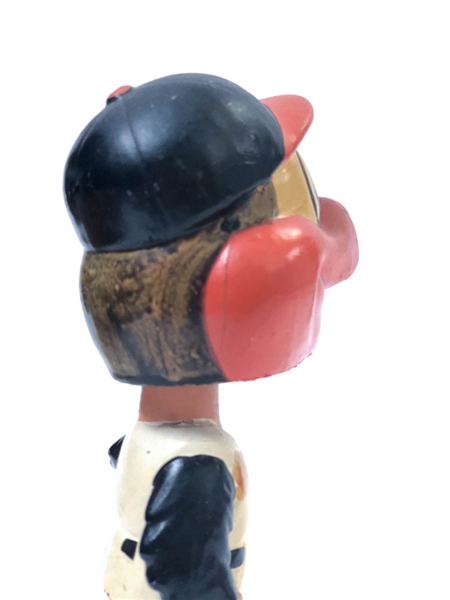 1963-65 Baltimore Orioles Mascot Bird Head (Green Diamond Base)