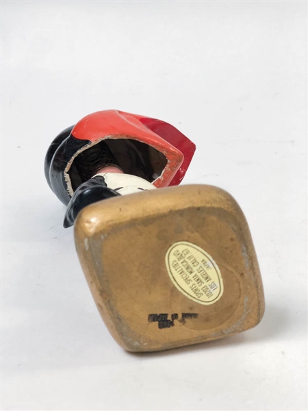 1966-71 Baltimore Orioles Mascot Bird Head (Gold Diamond Base)