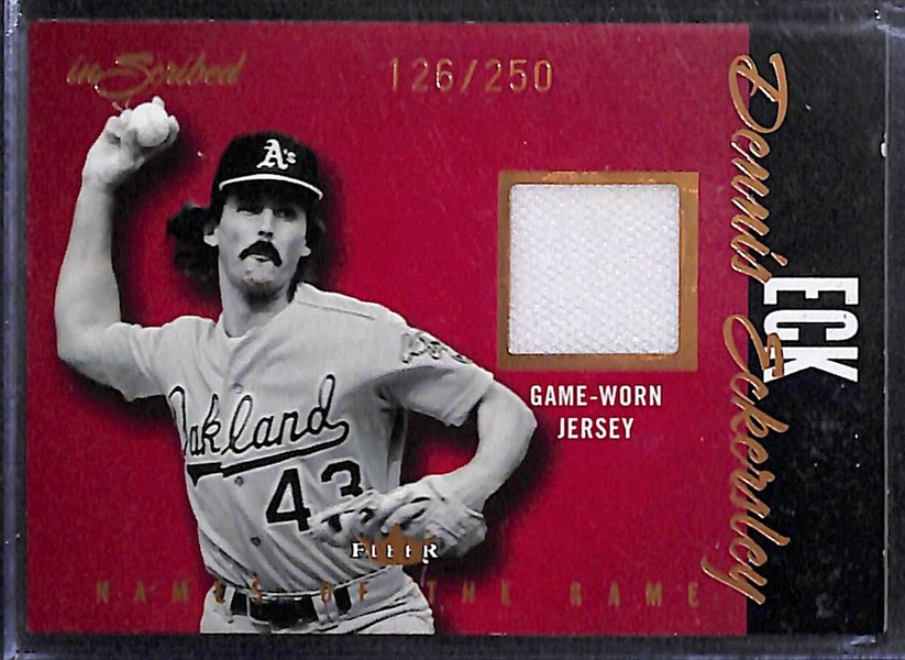 Lot Of 55 Baseball Relic Cards w. Eckersley & Freeman