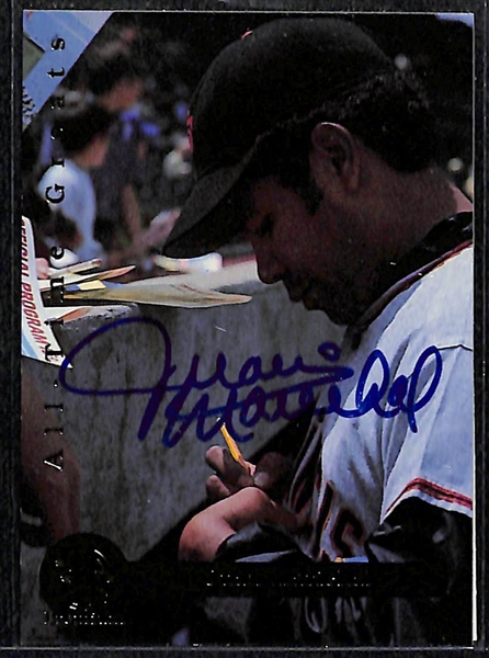 Lot Of 90 Baseball Autograph Cards w. Marichal & Rose