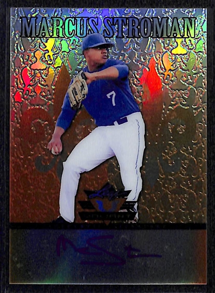 Lot Of 90 Baseball Autograph Cards w. Stroman & Sax