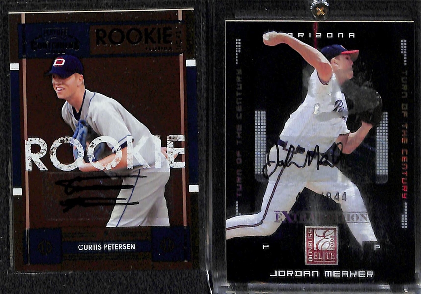 Lot Of 90 Baseball Autograph Card w. Nettles & Foltynewicz
