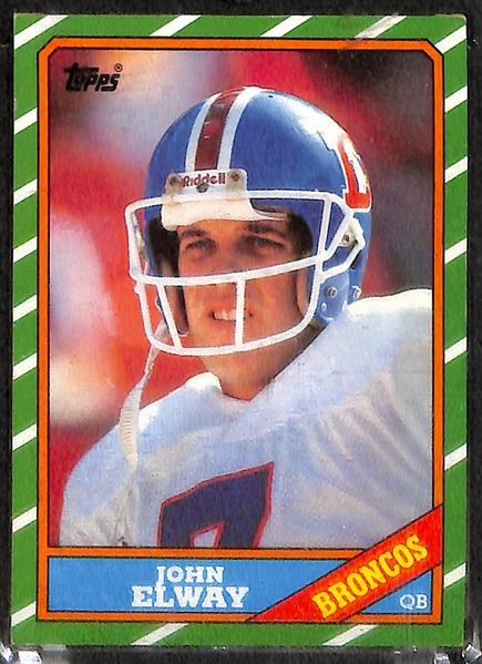 Lot of 4 1986 Topps Card w. Jerry Rice Rookie