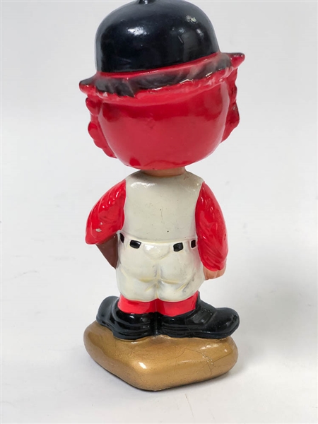 1966-71 St. Louis Cardinals Mascot Bird Head Bobblehead (Diamond Gold Base)