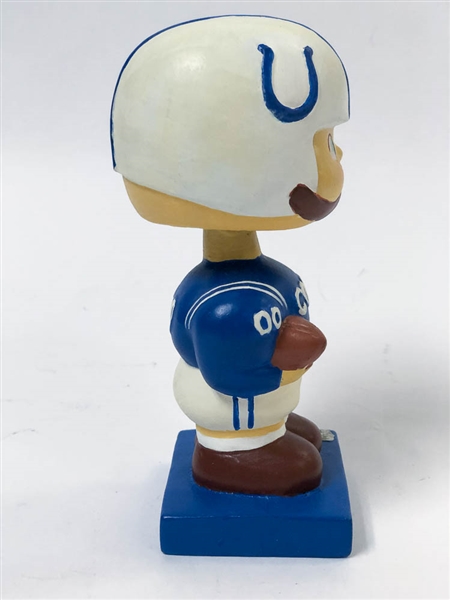 1960 Baltimore Colts Boy Head Bobblehead (Square Blue Base)