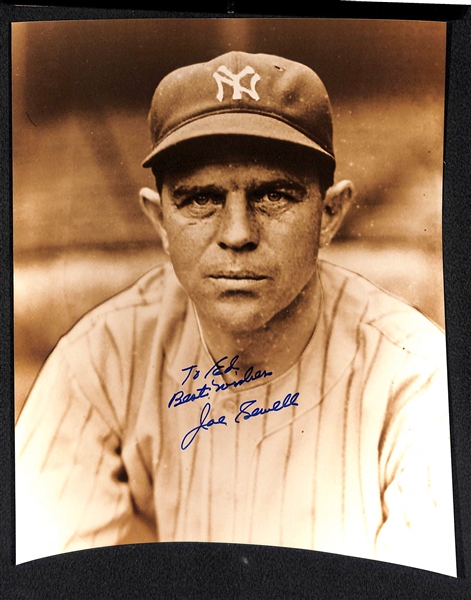 Lot of 10 Baseball Signed Photos w. R. Jackson & Spahn