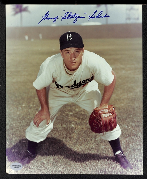 Lot of 9 Baseball Signed Photos w. Mathews & Seaver
