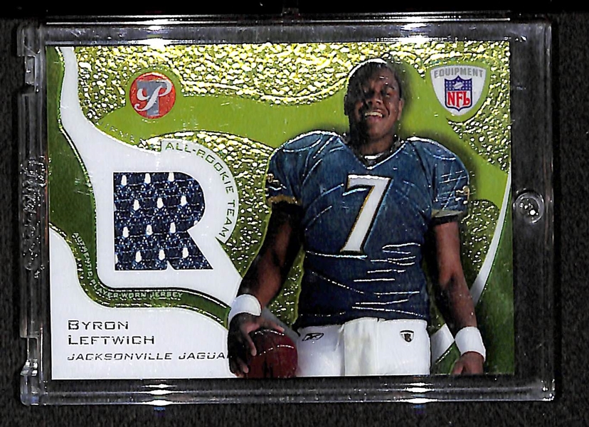 Lot of 118 Football Jersey Relic Cards w. Prescott & Warfield