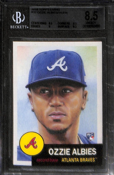 Lot of 3 Topps Living Set BGS Graded Rookie Cards w. Juan Soto 9.5