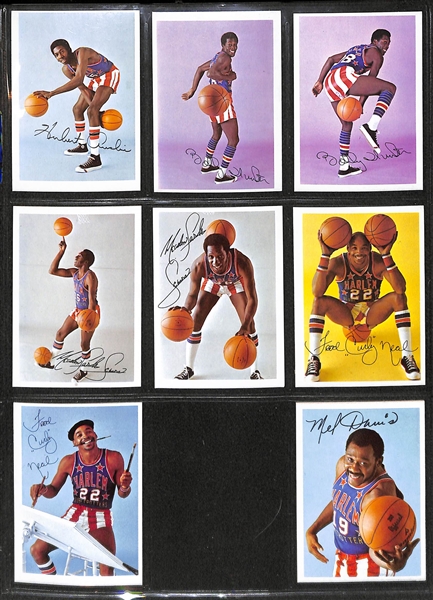 Lot of 34 1971 Cocoa Puffs Harlem Globetrotter Cards