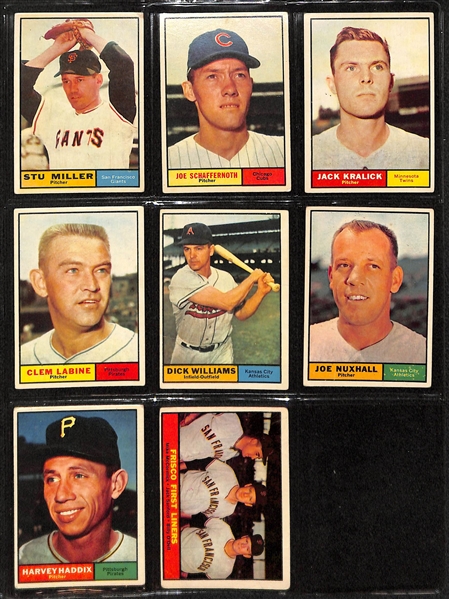 Lot of 200 Topps Baseball Cards (1958-1964) w. Don Newcombe