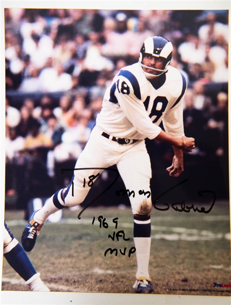 Lot of 3 Signed 8x10 Photos w. Willie Stargell