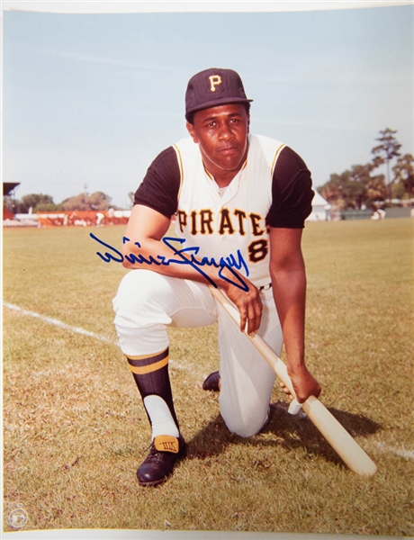 Lot of 3 Signed 8x10 Photos w. Willie Stargell