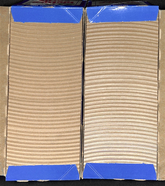 Lot of 2 1983 Topps Baseball Vending Boxes - 500 Cards