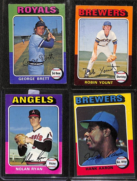 1975 Topps Baseball Complete Card Set