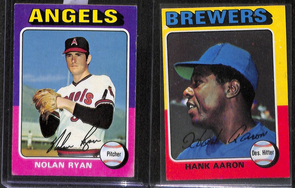 1975 Topps Baseball Complete Card Set