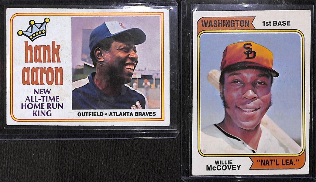 1974 Topps Baseball Complete Card Set