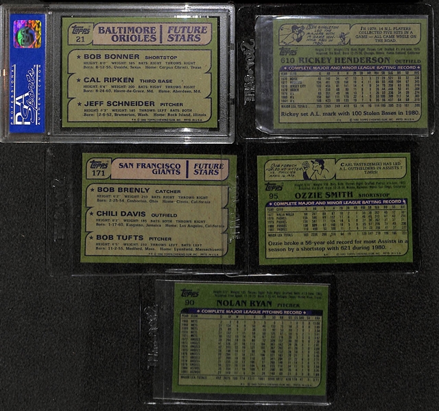 Lot of 2 1982 Topps Baseball Complete Card Sets