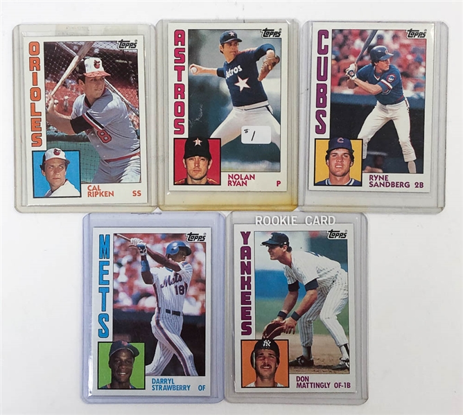 1984 Topps & 1992 Topps Stadium Club Baseball Card Sets