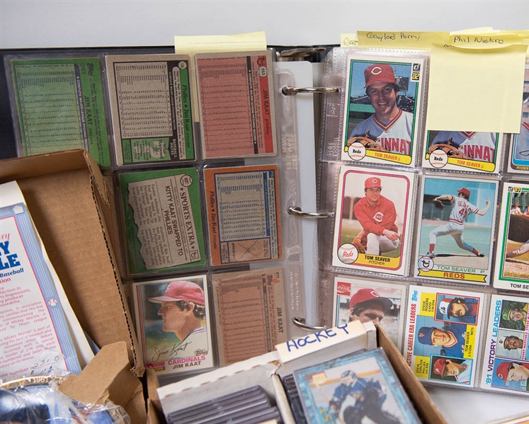 Bulk Lot of Sports Cards & Memorabilia 