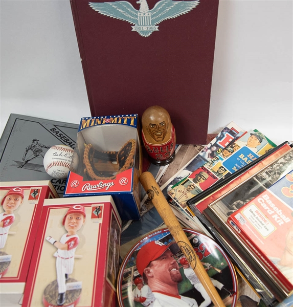 Bulk Sports Card & Memorabilia Lot w. Mantle Cards