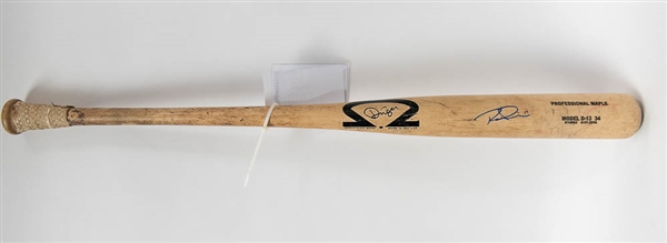 Rhys Hoskins Signed Baseball Bat - JSA