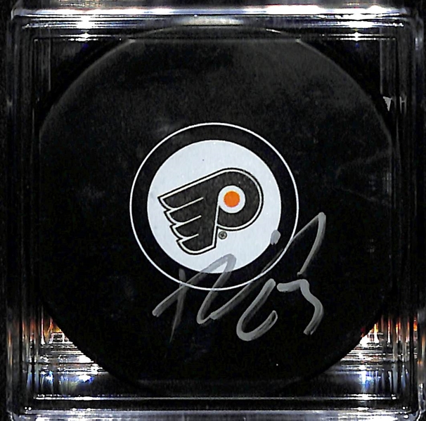 Flyers Autographed Memorabilia Lot w. Nolan Patrick